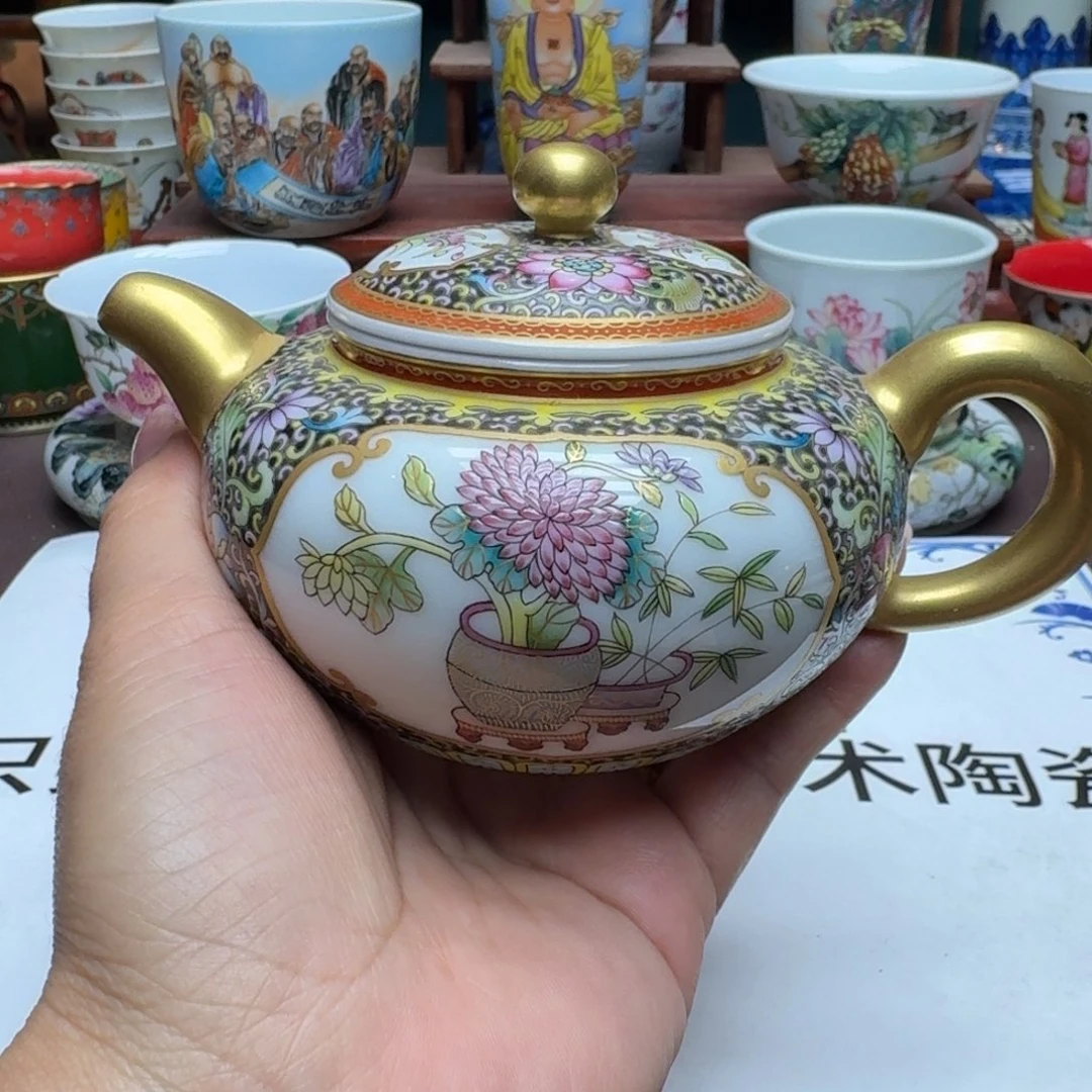 景德镇手工手绘展示