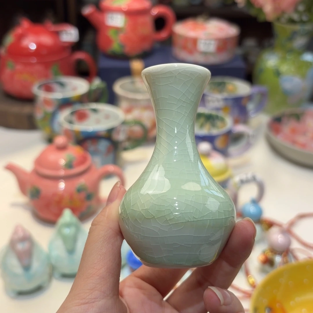 景德镇手绘高温釉下彩陶瓷茶具