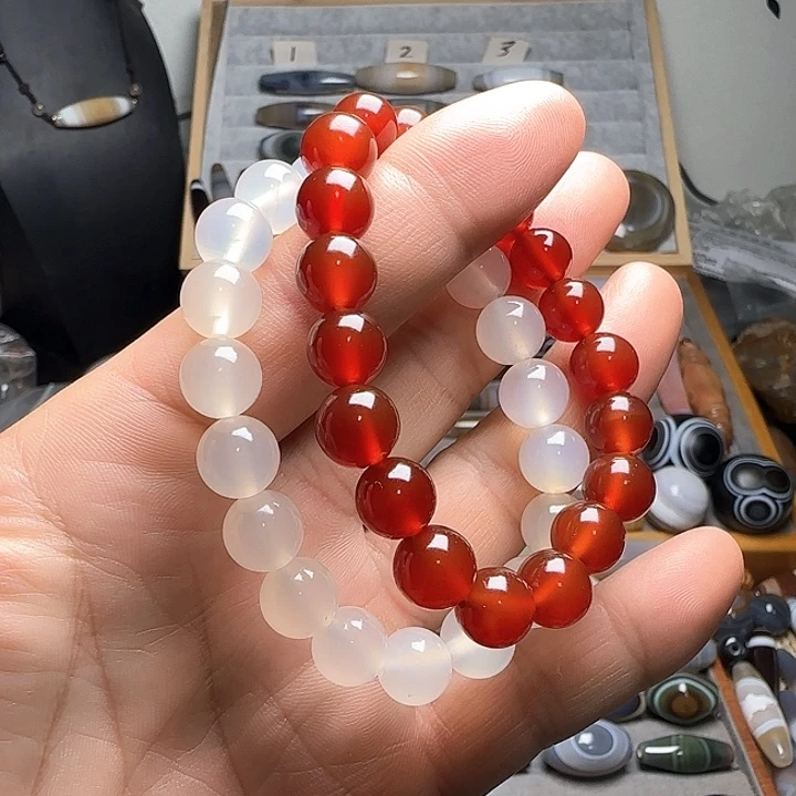 玛瑙/玉髓未镶嵌手串