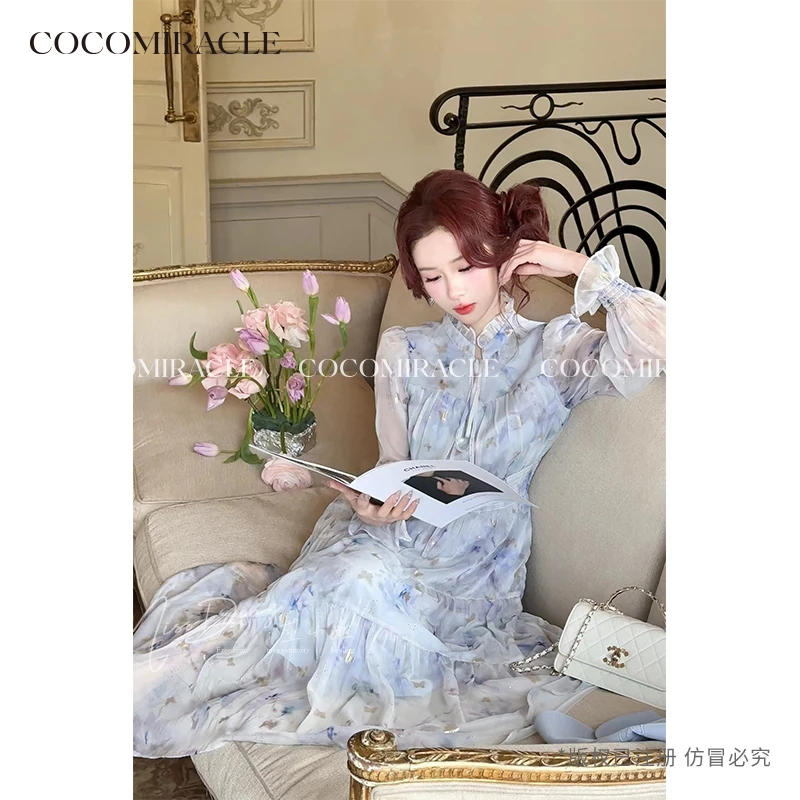 董小姐【步步生花】2025春季新款碎花连衣裙Q51LYQ819