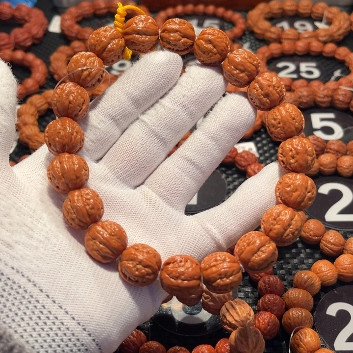 手串文玩核桃楼***人核桃手串1:6尺寸全品