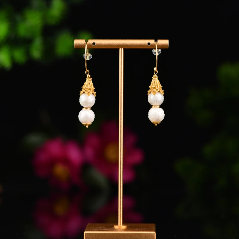 戊申堂【一耳三钳】珍珠耳饰 国风珠宝