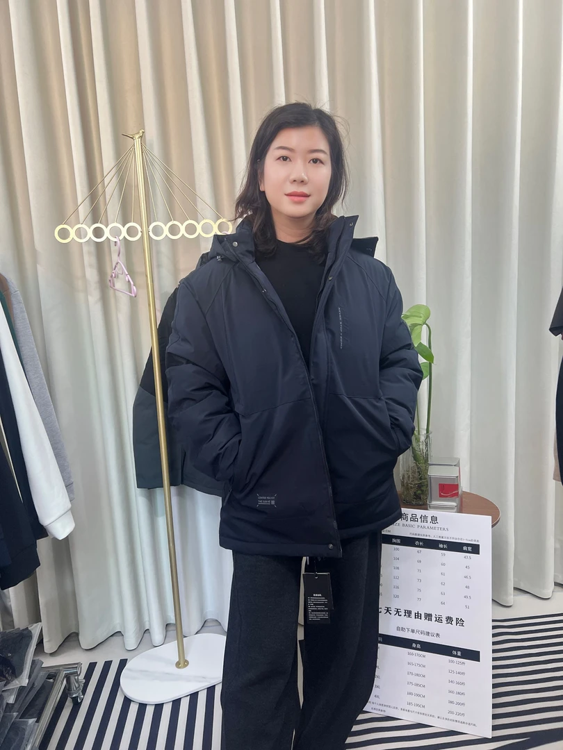 中老年秋冬商务棉衣男士石墨烯加厚可脱卸帽夹克20