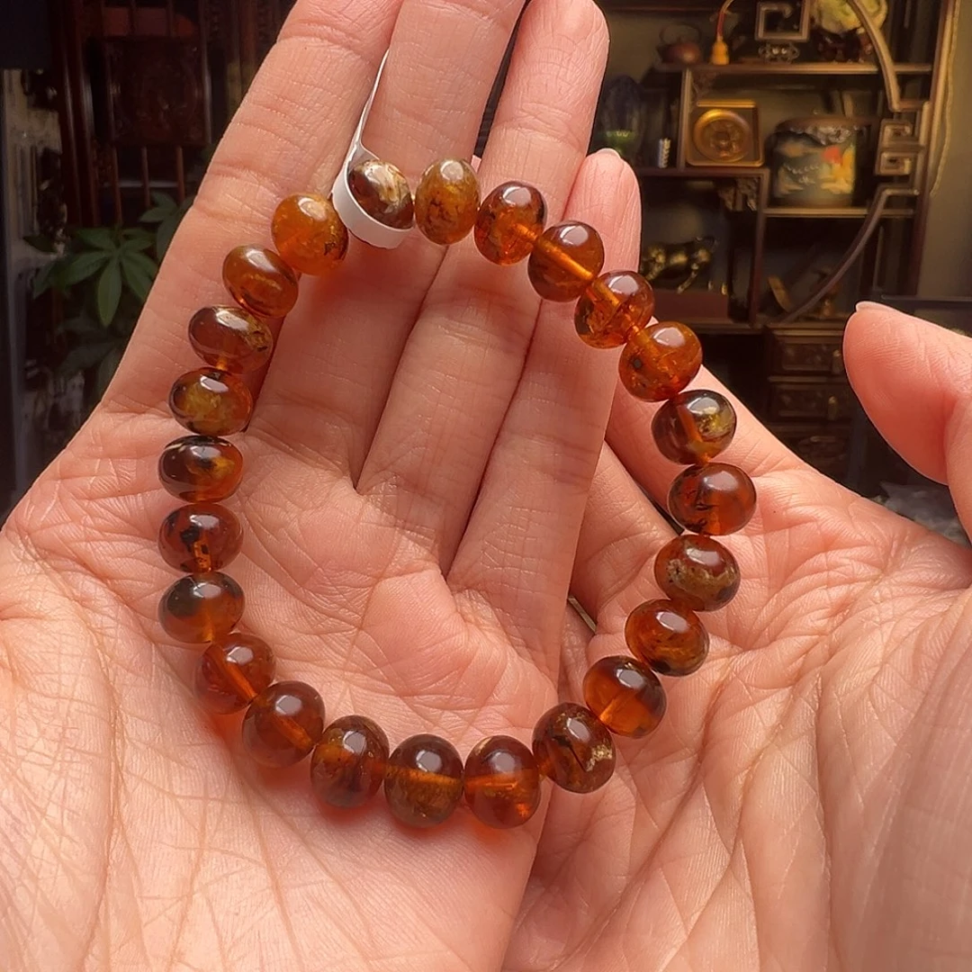 阿***亚琥珀未镶嵌裸石抚顺琥珀20215-1九