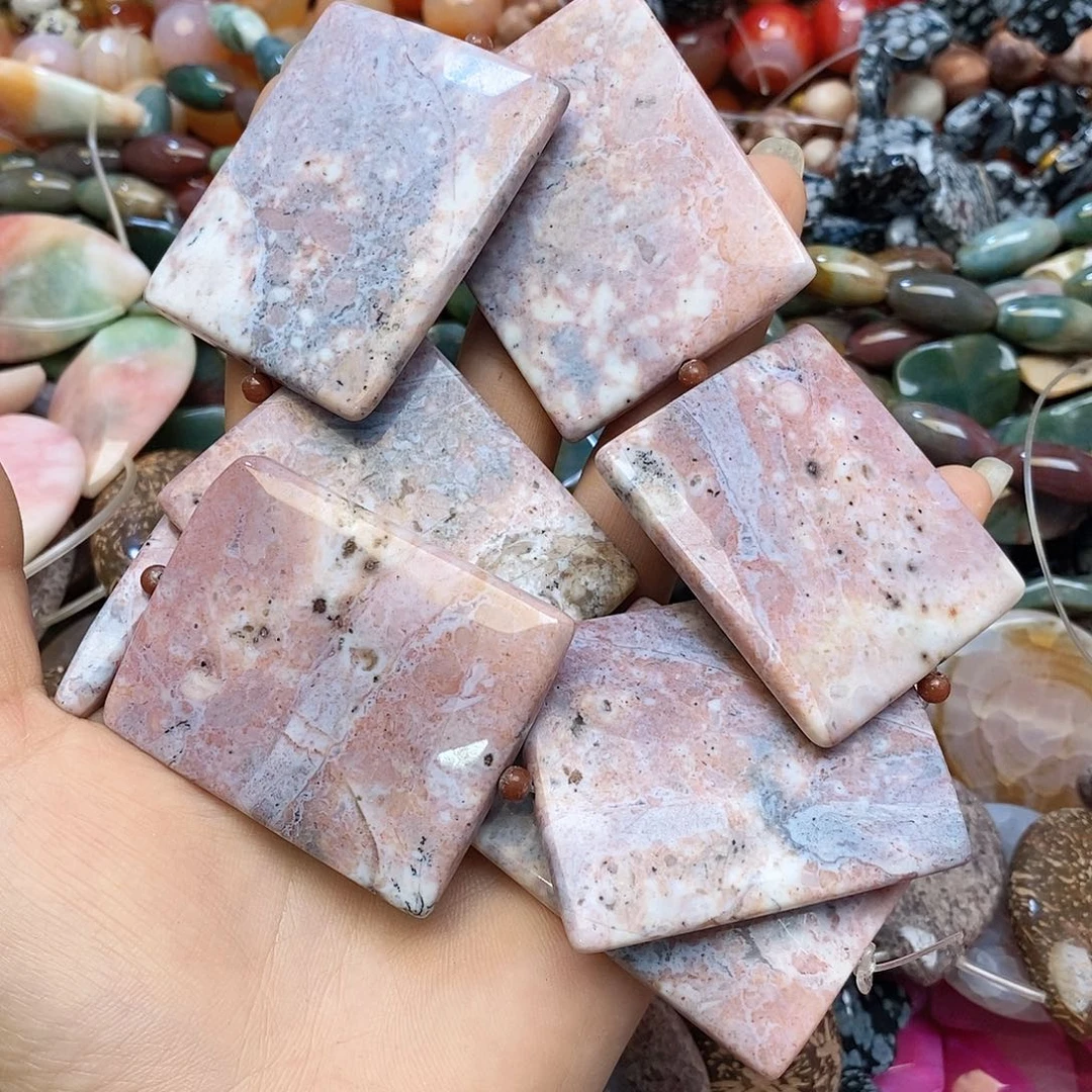 木****未镶嵌玛瑙/玉髓珠宝半成品玛瑙片片一条