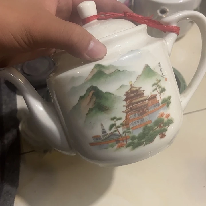 摆件，烧制问题都是正常的34微瑕疵