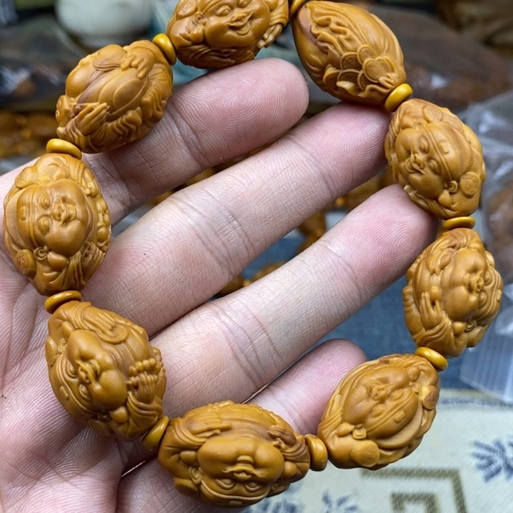 橄榄核手串/手链橄榄核雕工艺手串