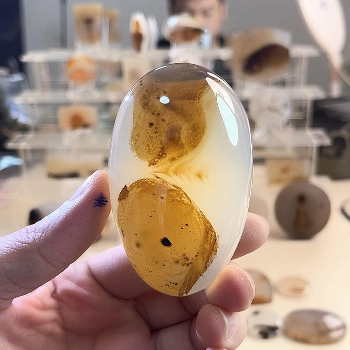 玛瑙/玉髓未镶嵌吊坠(不含链)