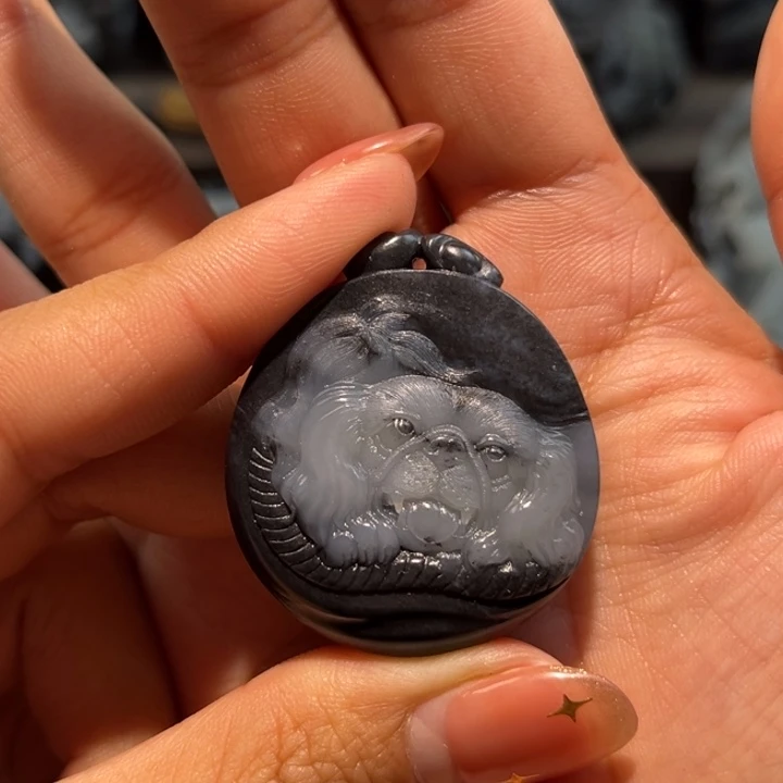 和田玉未镶嵌吊坠(不含链)