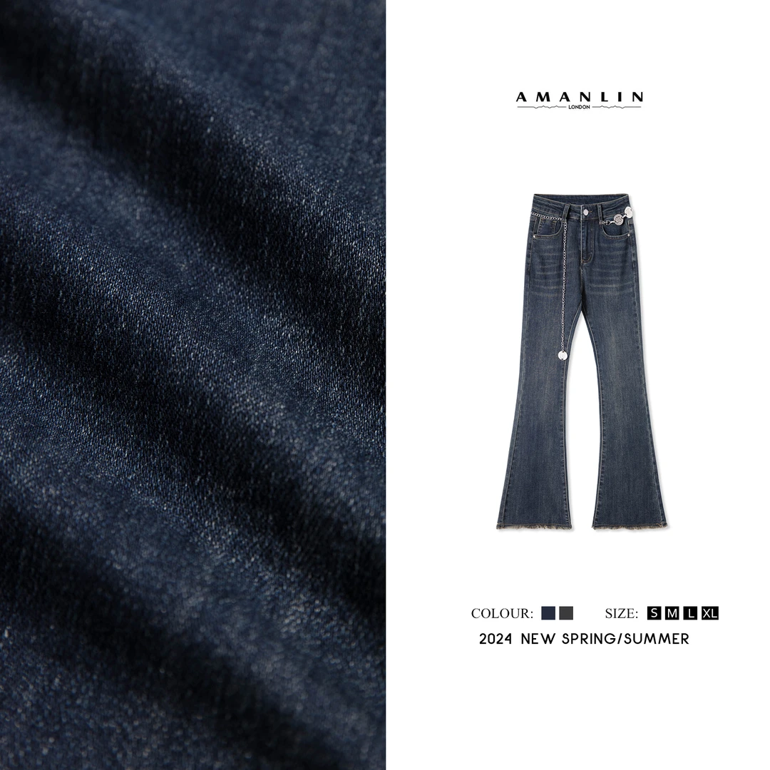 时尚气质百搭牛仔裤L593379