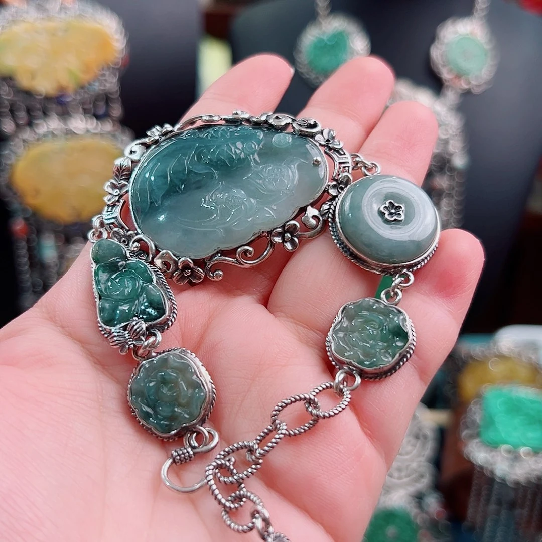 925银珐琅锦象原创设计款手链