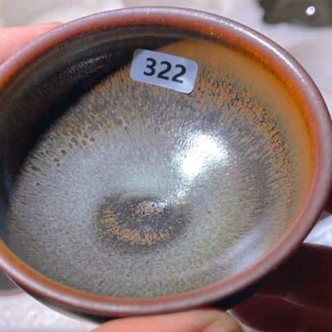 茶盏原矿原釉柴烧建盏