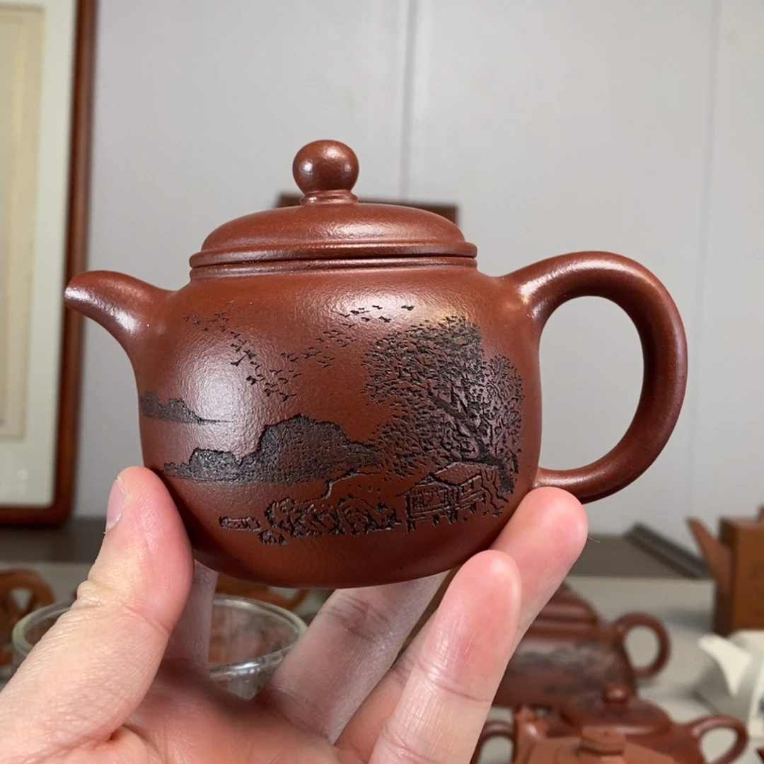 茶壶紫砂原矿泥料传统工艺制作