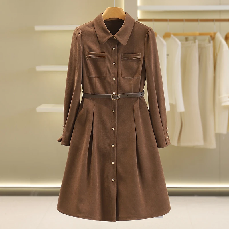 【菲菲上身款】L067#气质百搭显瘦连衣裙# WYX48L067