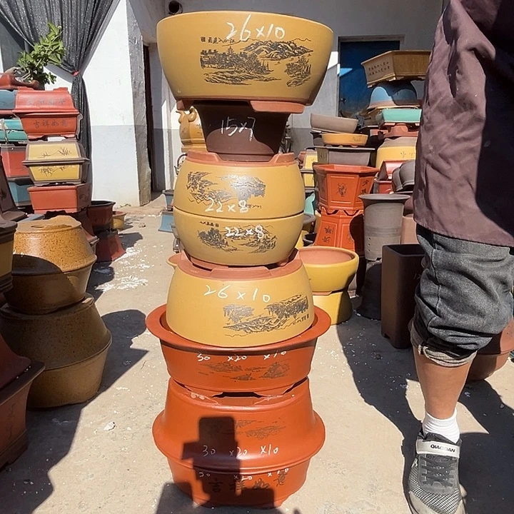 花盆紫砂紫砂花盆