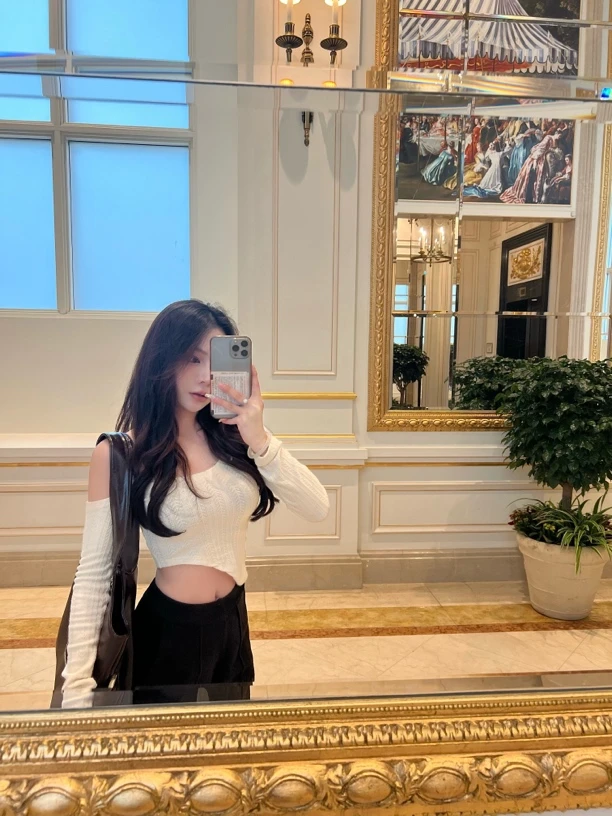 【孤品专属链接79-139】春夏辣妹显瘦长袖针织高腰短款打底夏季修身