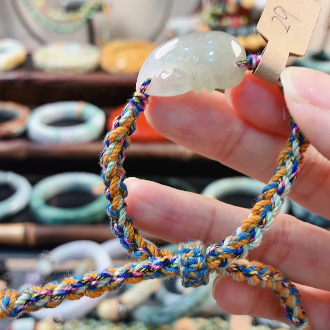 翡翠未镶嵌手链手串