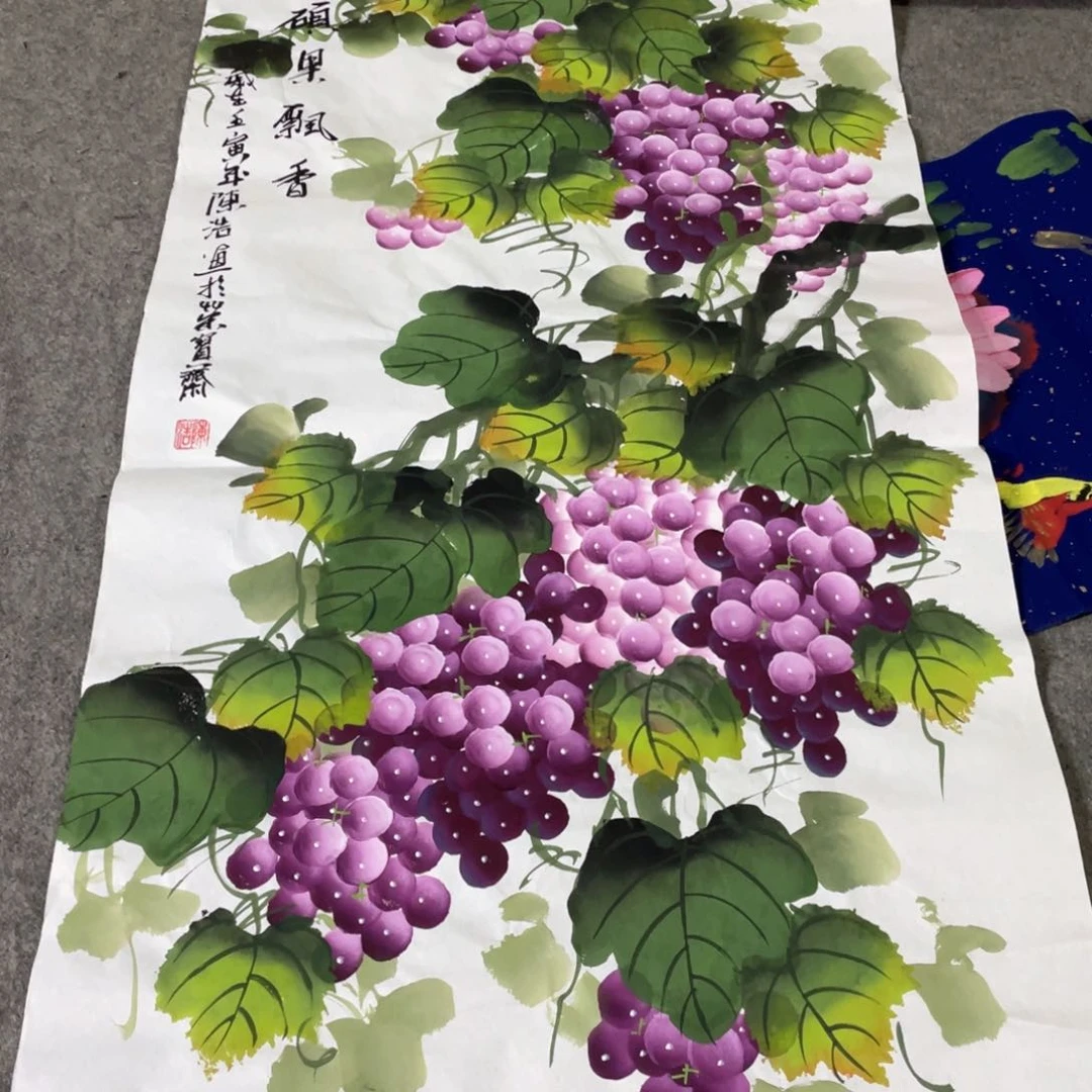 国画国画作品画心一张