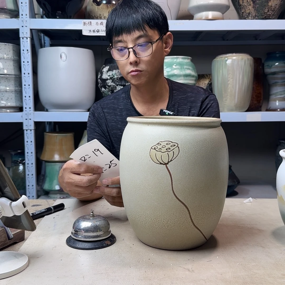 19@25 紫砂花盆尺寸