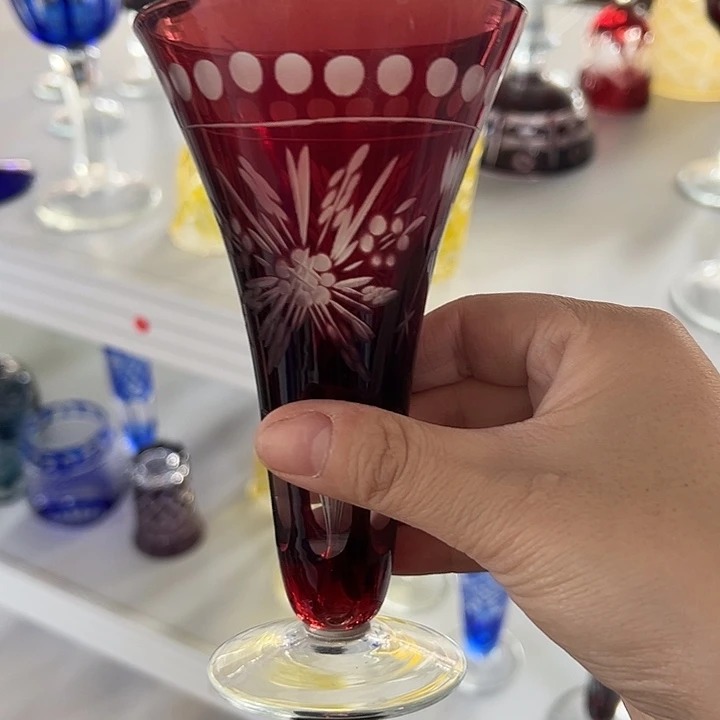 水晶玻璃手柄款微瑕一个
