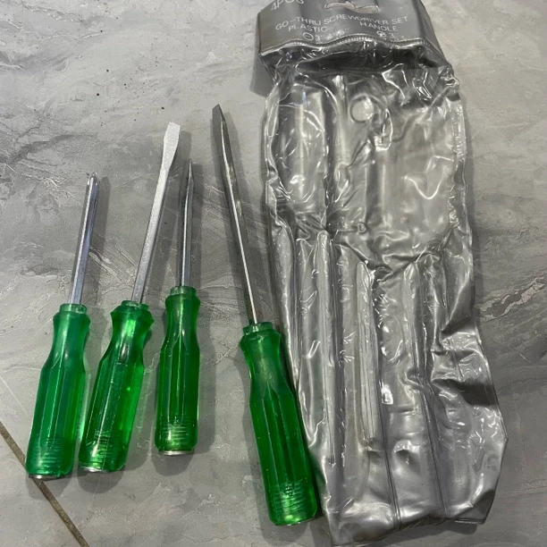 【580】中空手柄螺丝刀套具（4只装）