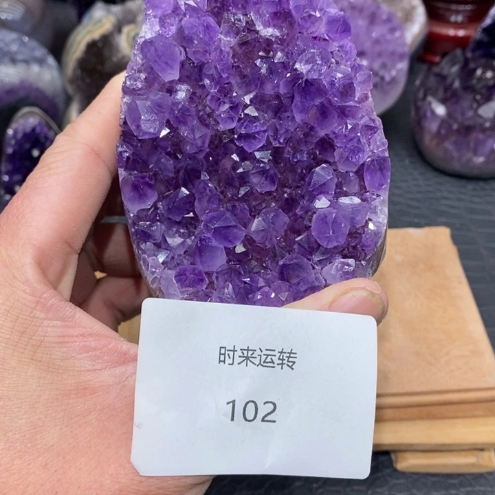 大型摆件（非配饰）紫晶未镶嵌