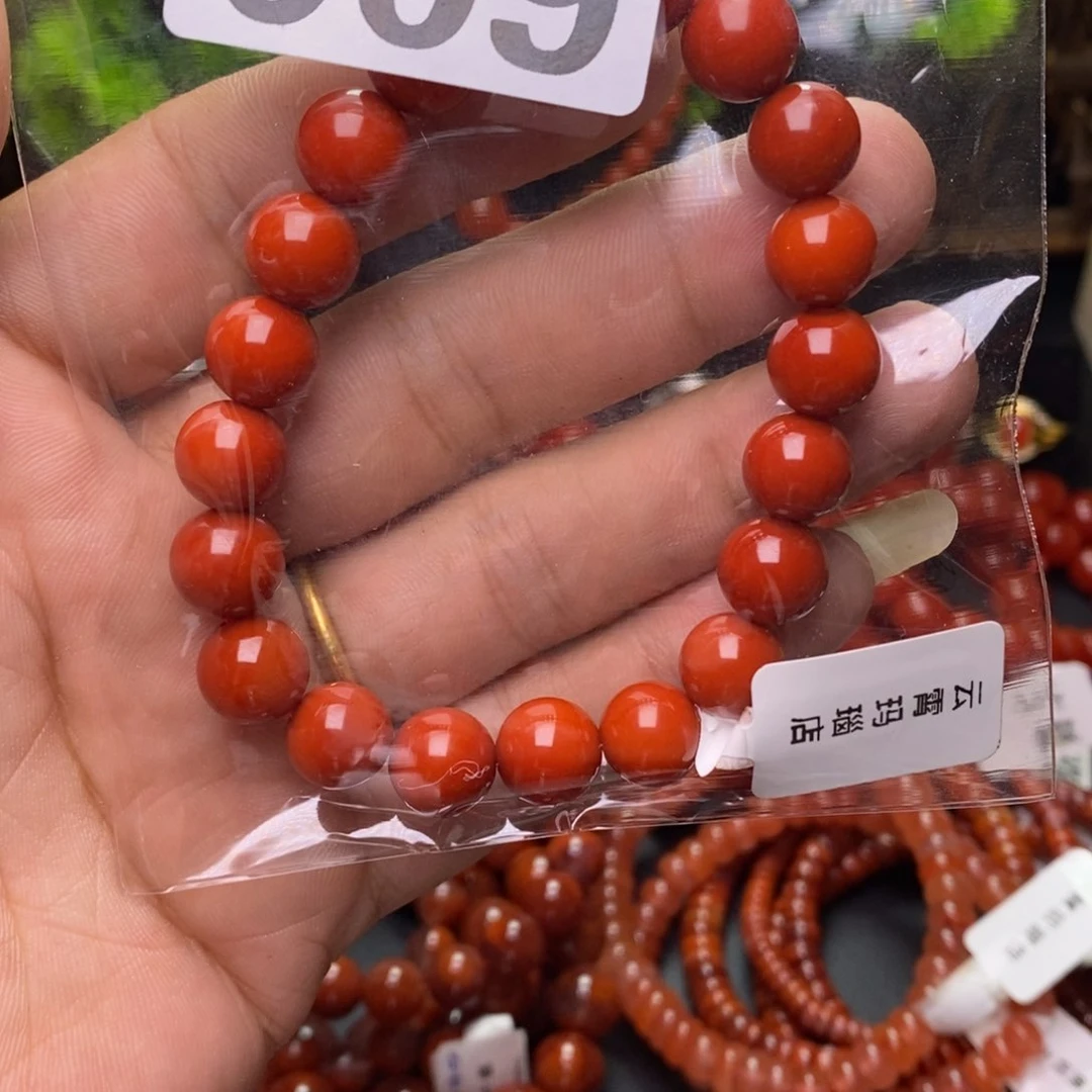 手链未镶嵌南红玛瑙花*姐