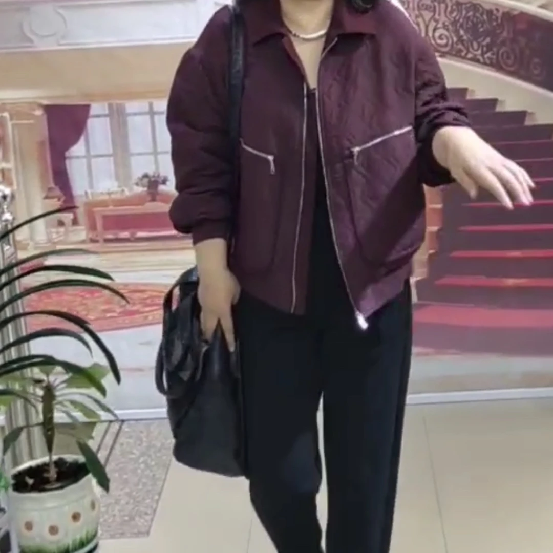 大码女装，棉服——17545号