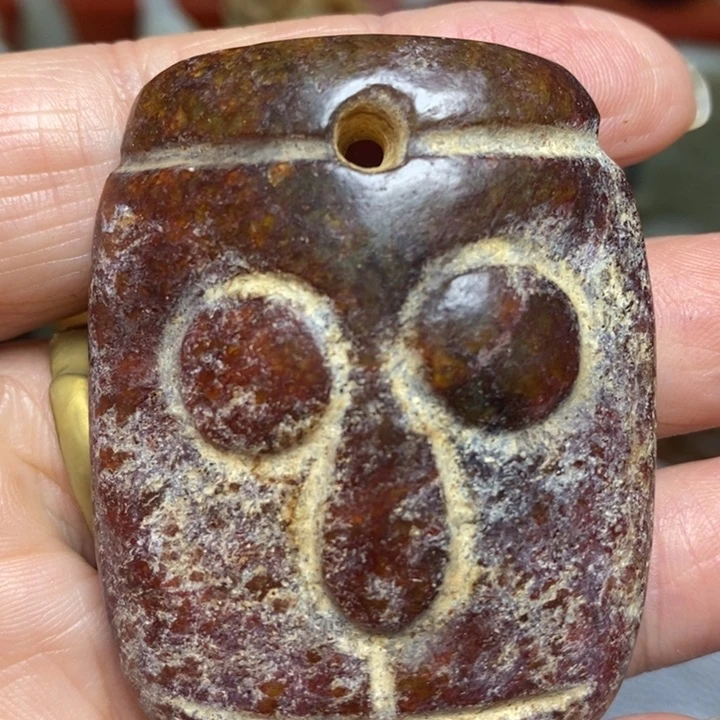 和田玉（糖玉）颈饰未镶嵌