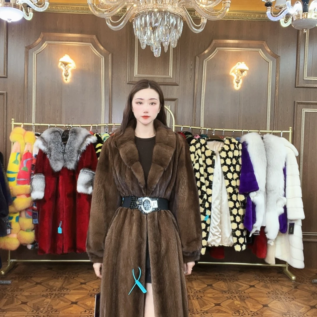 貂皮大衣时尚潮流
