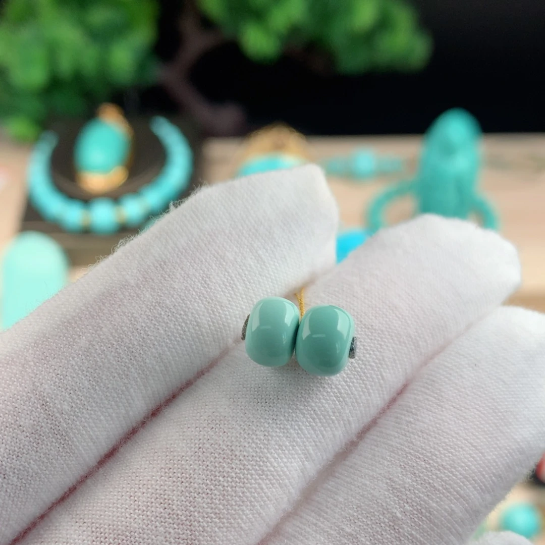 【闪购商品】绿松石配珠卡7.7未镶嵌