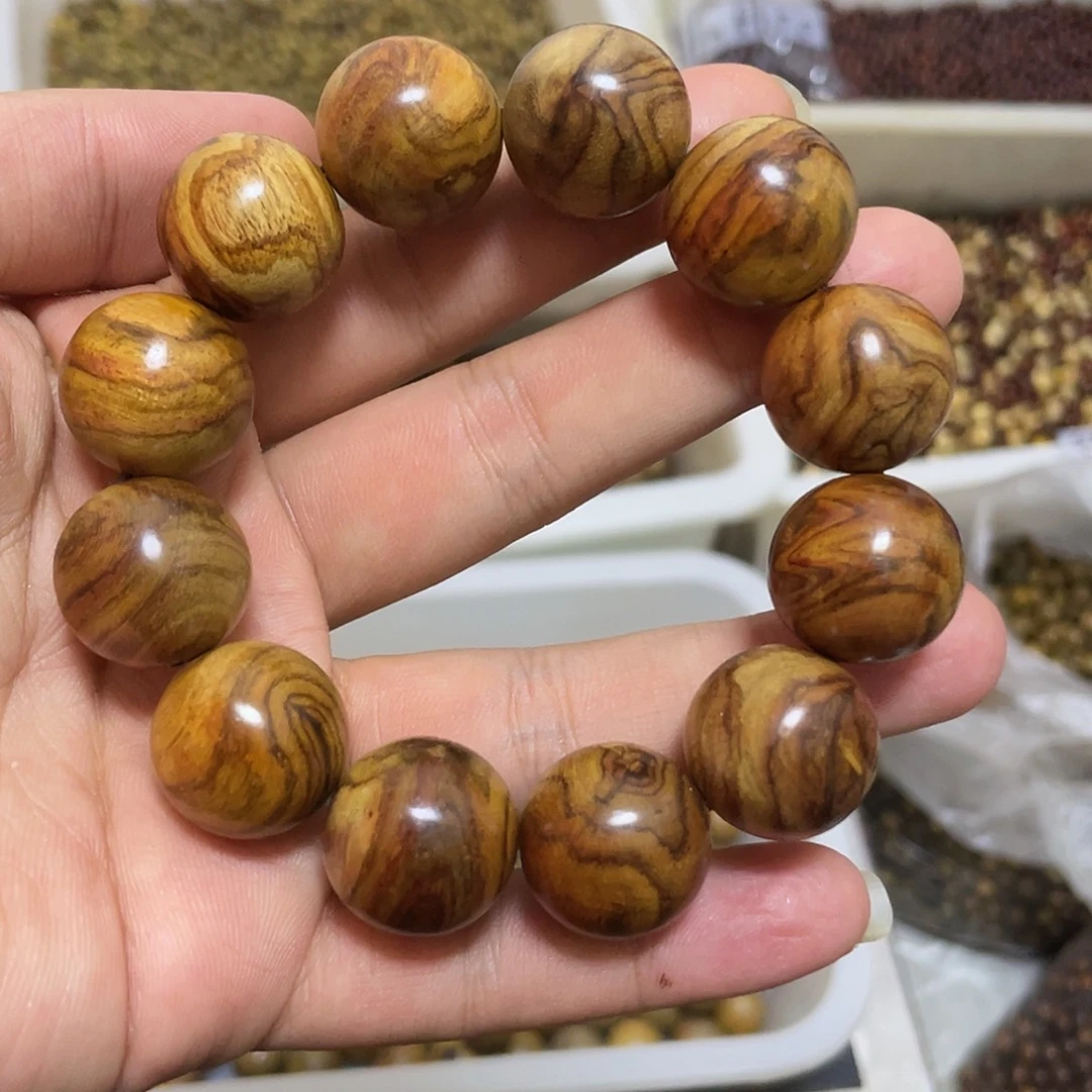 黄花梨/降香黄檀手串/手链海黄新料2.0