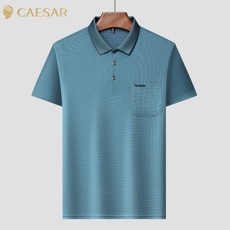 凯撒大帝2025春夏季新款百搭亲肤经典日常休闲百搭短袖男t恤