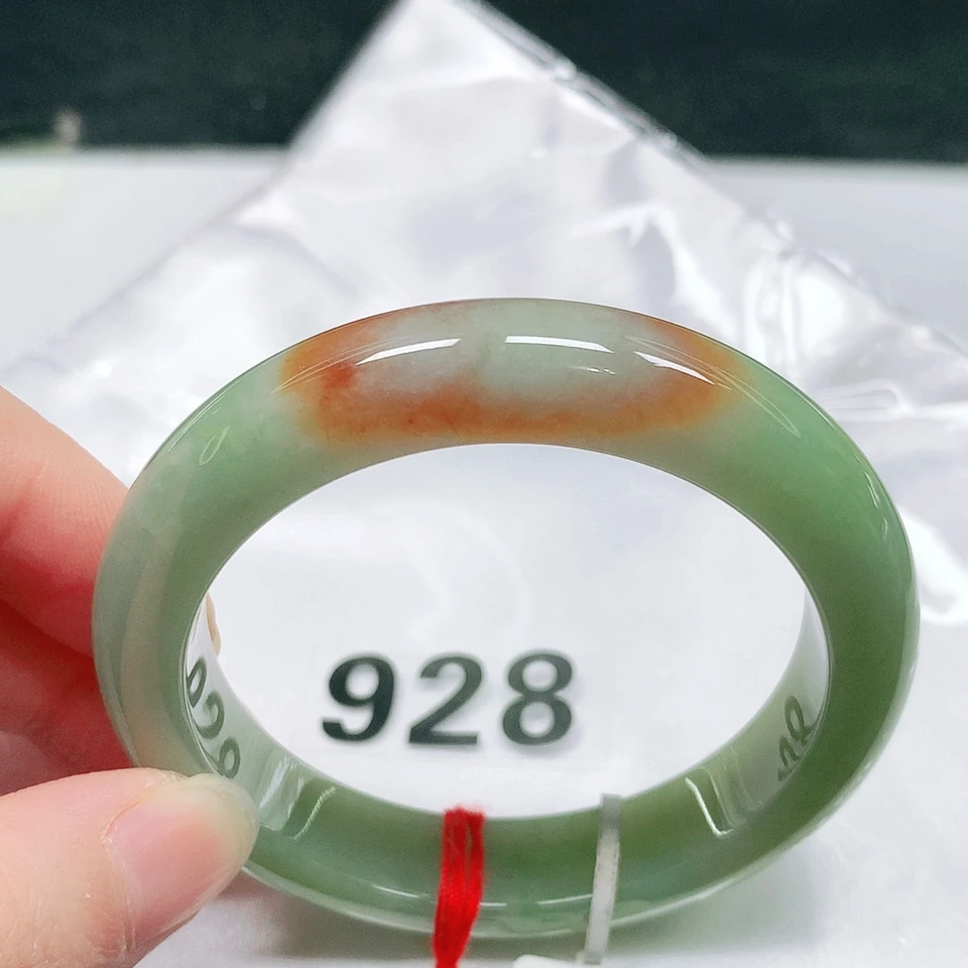 翡翠未镶嵌手镯53 号翡翠手镯