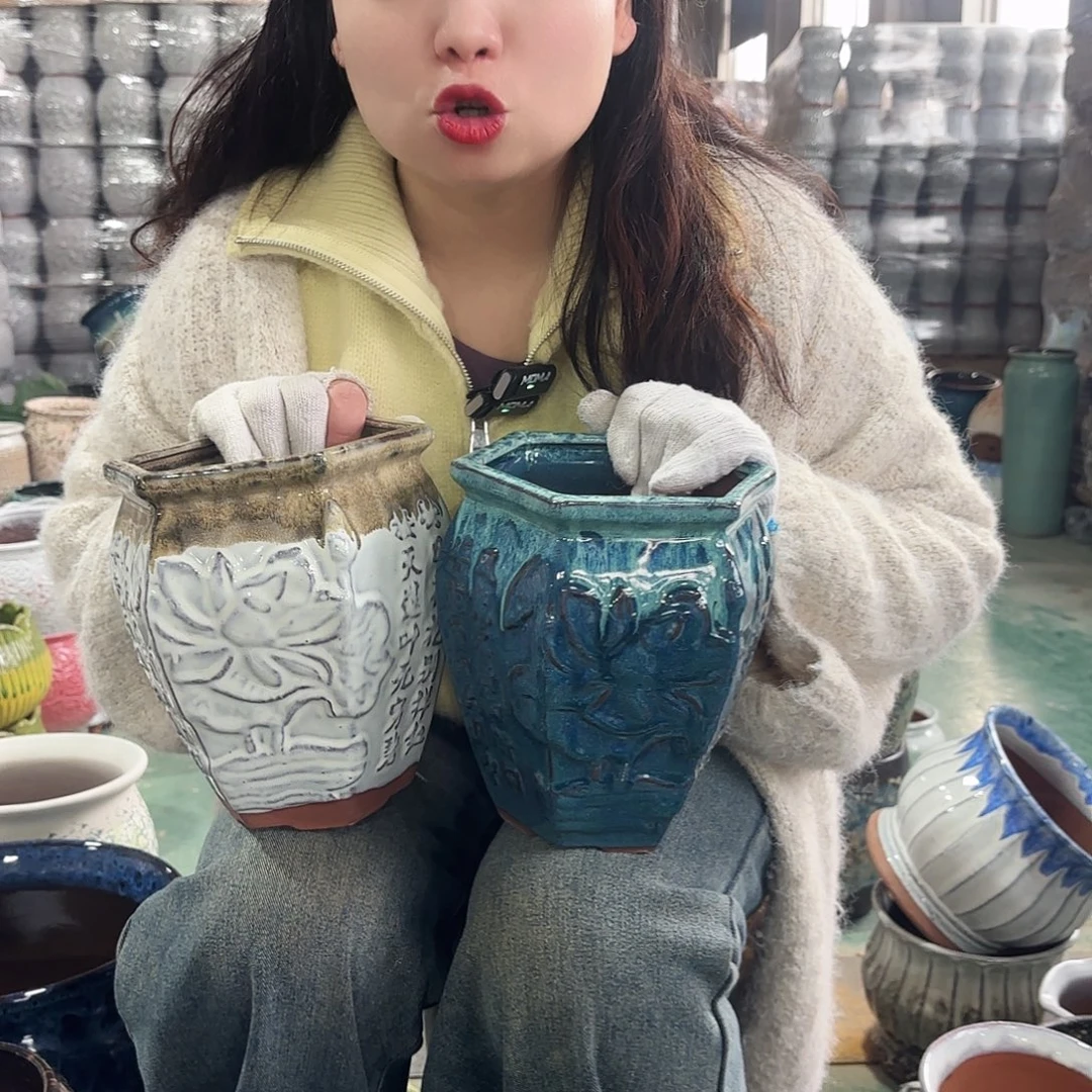 正品两个高20/16红陶