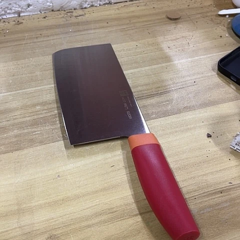 微瑕，不能明火，不锈钢slr切菜刀