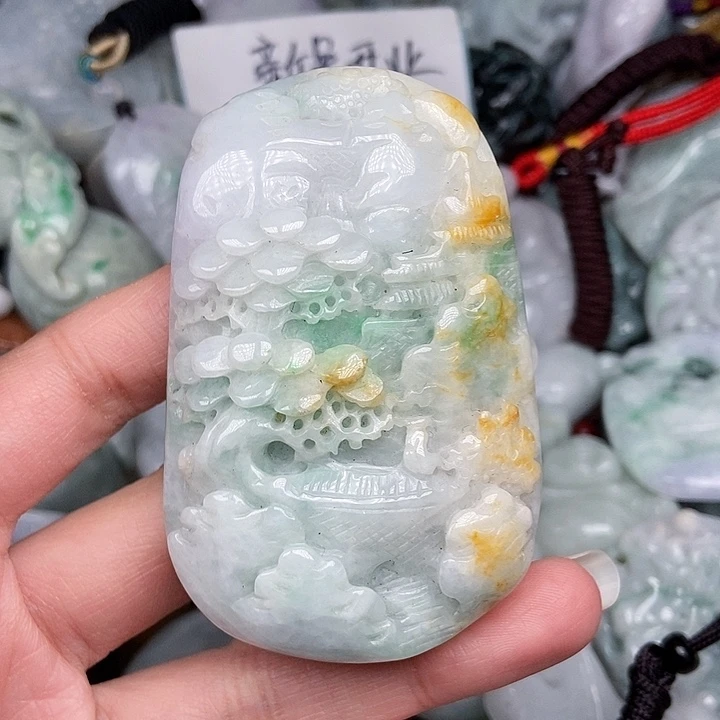 颈饰未镶嵌翡翠翡翠