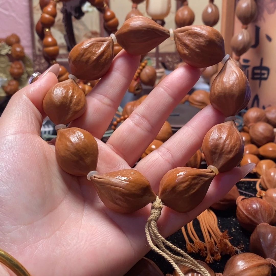 手串/手链橄榄核2.3素核蒜头9颗