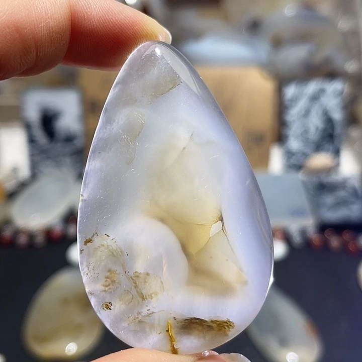 玛瑙/玉髓未镶嵌吊坠(不含链)