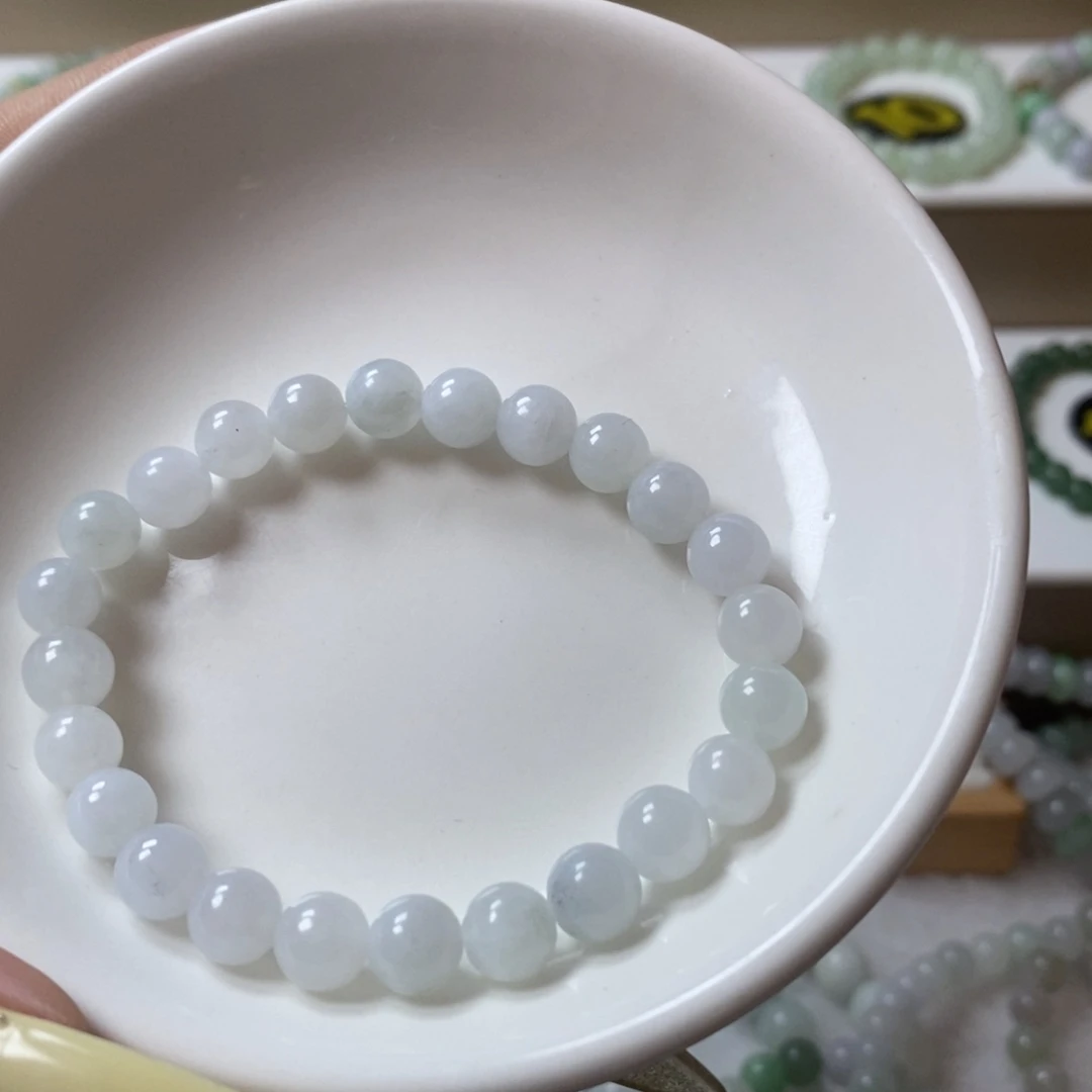 未镶嵌手链翡翠白月光卡7