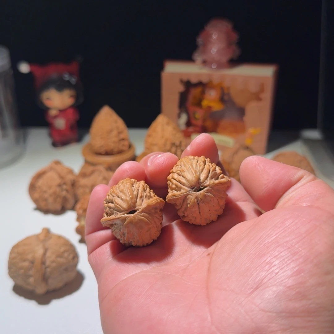 心***向把件文玩核桃全品野生子弹头