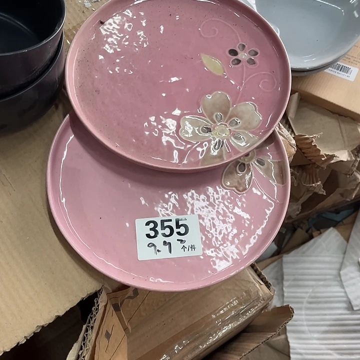 瓷微瑕外贸餐具355
