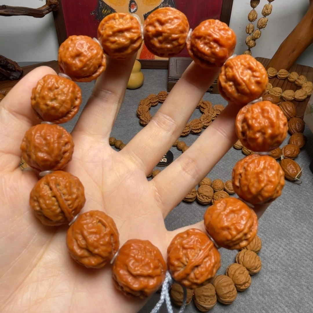 核桃栀*红皮蛤蟆头手持88