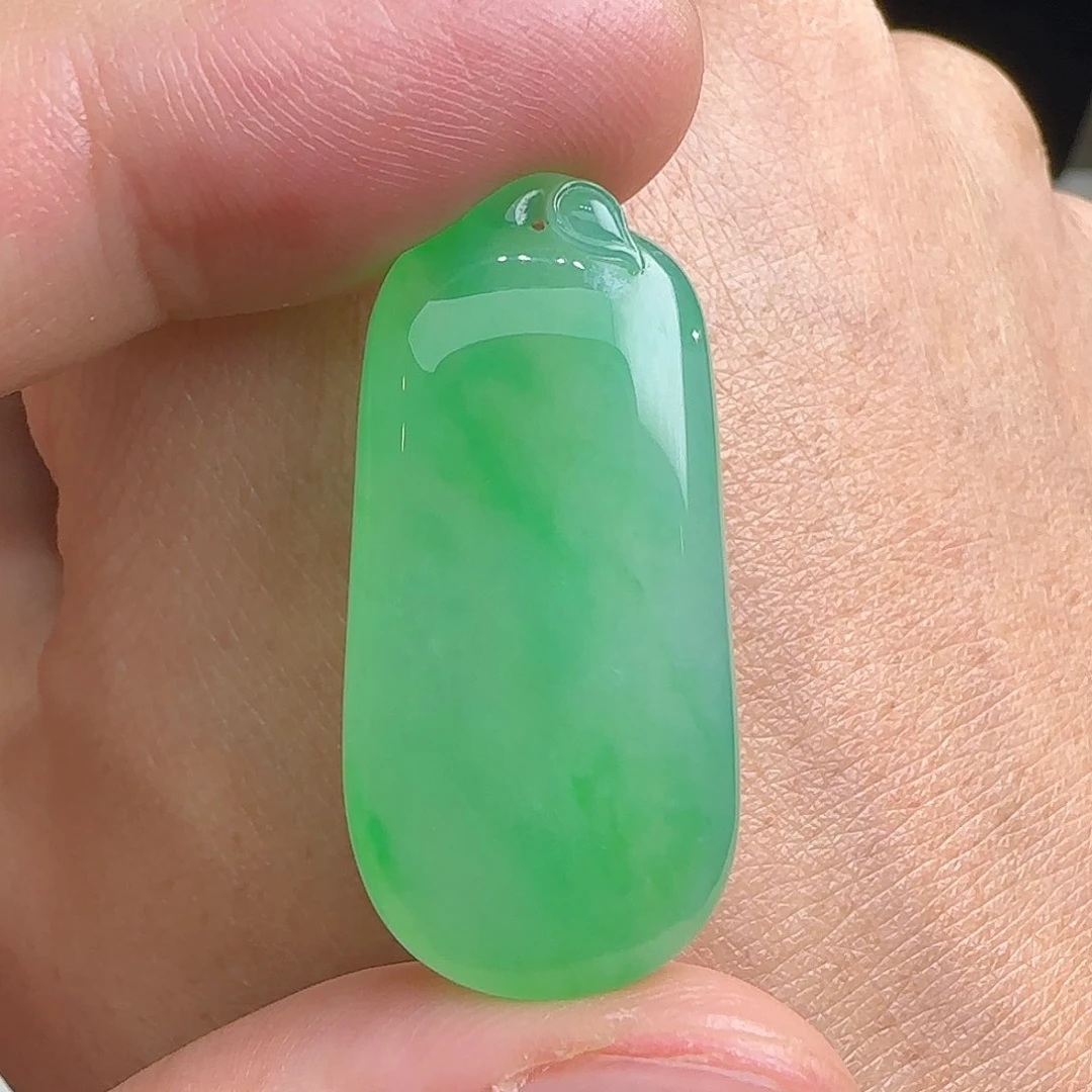 颈饰未镶嵌翡翠天然翡翠