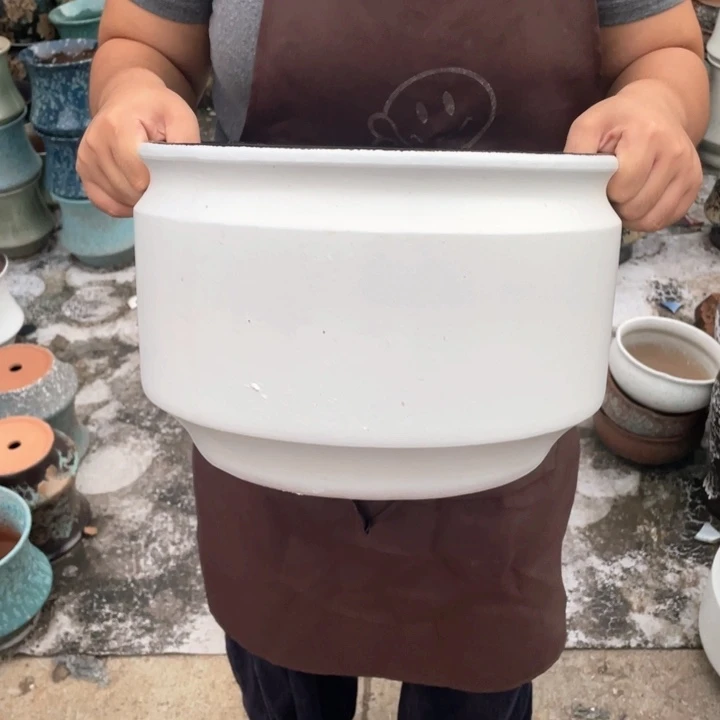 花盆紫砂口30高22正品正品