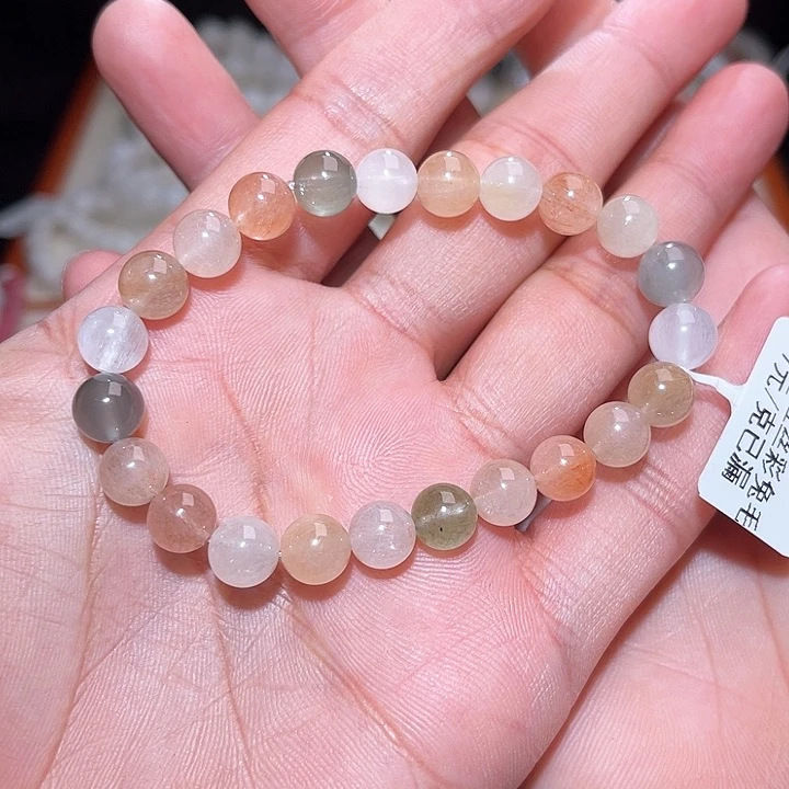 水晶手链未镶嵌384号主图手串  7+