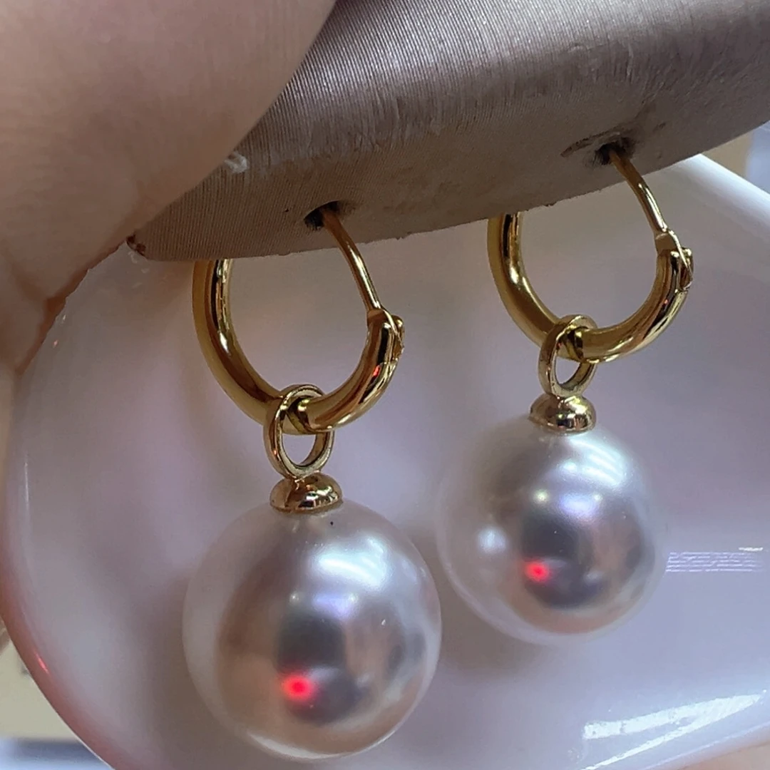 未镶嵌淡水珍珠耳饰