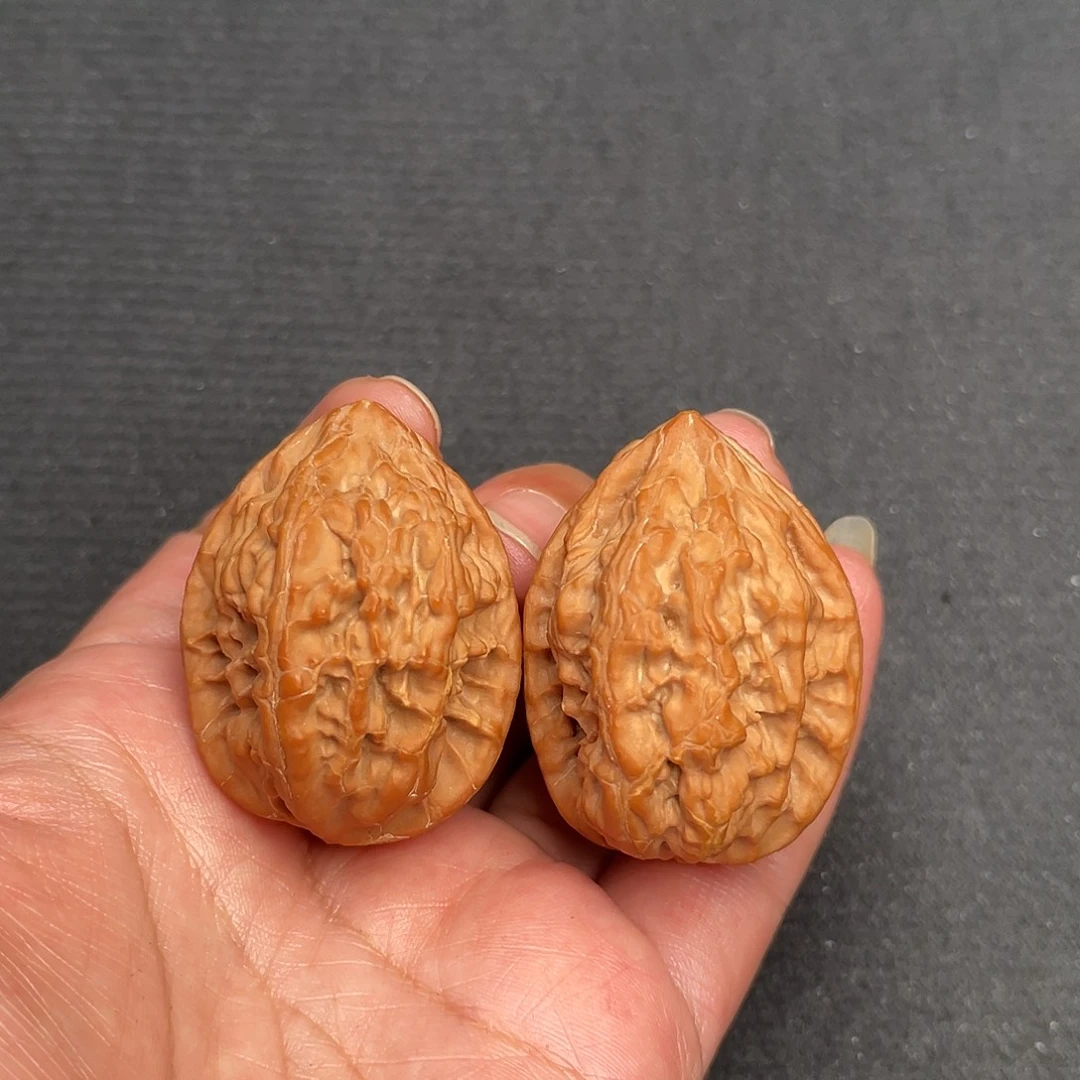 把件桃核33×36×44全品头茬无药十三陵鸡心XM3572