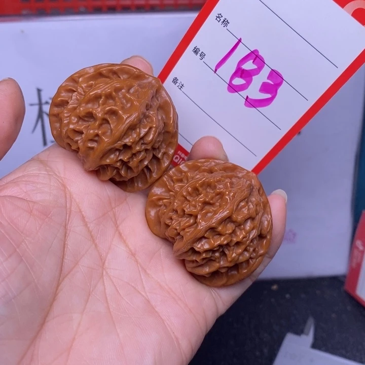 把件文玩核桃183，42宫灯