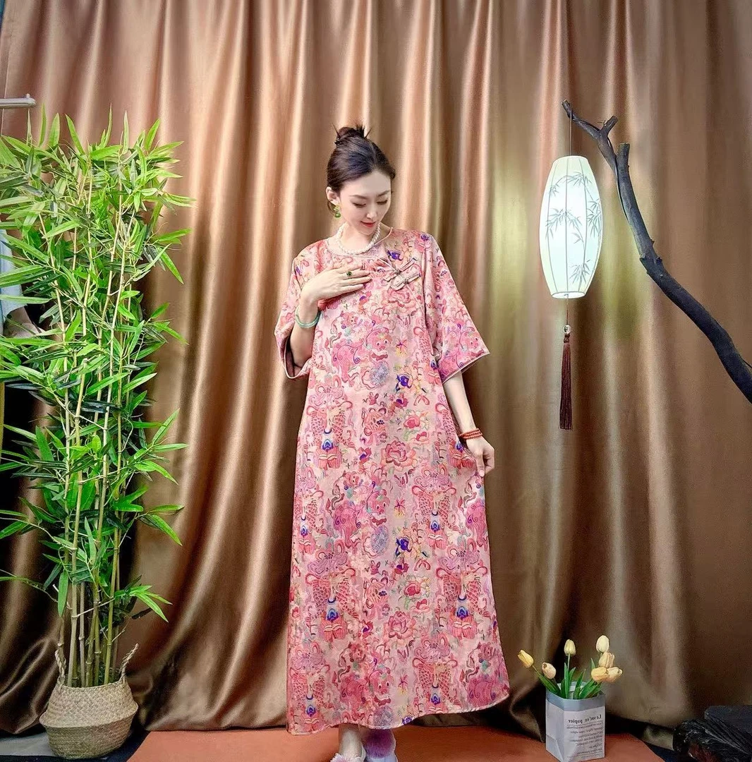 093(锦上添花)F小姐轻奢大码女装中式